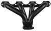 CAD500-BEC Shorty Header Set, Cadillac 425-500ci [Black Satin Ceramic Coating] - image 1