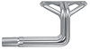 CBR409-SEC Roadster Header, Chevy 348-409 “W” Engines, 26 in. Turnout Length [Silver Ceramic Coating] - image 1
