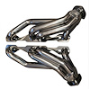 CC11-SEC Shorty Header Set, 1960-1966 & 1987-1999 Chevy/GMC Truck w/SBC BluePrint Engine, Straight Plug [Silver Ceramic Coating] - image 1