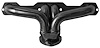 CC134DP-P Shorty Header Set, Small Block Chevy, D-Port Flange [Raw/Unfinished] - image 1