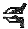 CC16BPAC-BEC Shorty Header Set, 67-69 GM F-Body, 68-72 Chevy Nova w/SBC BluePrint Engine, w/ Factory A/C [Black Satin Ceramic] - image 1