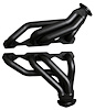 CC17DP-BEC Shorty Headers, 68-72 Chevelle/El Camino, 70-81 Camaro, 67-87 GM Truck w/SBC, Angle Plug, D-Port [Black SatinCoating] - image 1