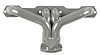 CC1T-SEC Tight-Fit Shorty Header Set, Small Block Chevy [Silver Ceramic Coating] - image 1