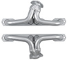 CC3-SEC Shorty Header Set, 1970-1992 Chevy Camaro, 1955-Up Chevy Trucks w/Small Block Chevy [Silver Ceramic Coating] - image 1