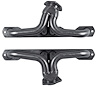 CC3DP-158-P Shorty Header Set, 1970-1992 Chevy Camaro, 1955-Up Chevy Trucks w/SBC, Angle Plug, D-Port Flange [Raw/Unfinished] - image 1