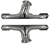 CC3DP-SEC Shorty Header Set, 1970-1992 Chevy Camaro, 1955-Up Chevy Trucks w/Small Block Chevy [Silver Ceramic Coating] - image 1