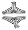 CC409-SEC Shorty Header Set, Chevy Big Block 348/409 “W” Engines [Silver Ceramic Coating] - image 1