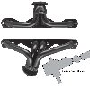 CC4DP-BEC Shorty Header Set, 1935-1940 Ford Cars/Trucks, 1960s Ford Trucks w/Small Block Chevy [Black Satin Ceramic Coating] - image 3