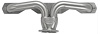 CC90-SEC Shorty Header Set, Jaguar & Pontiac Fiero w/Small Block Chevy [Silver Ceramic Coating] - image 1