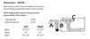 CER100-SEC Sprint Car Style Roadster Header, Small Block Chevy, 26 in. Turnout Length [Silver Ceramic Coating] - image 2