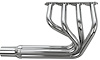 CER10136-SEC Classic-Style Outside Chassis Header Set, Big Block Chevy, 36 in. Turnout Length [Silver Ceramic Coating] - image 1