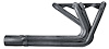 CER40948-P Sprint Car Style Roadster Header, Chevy 348-409ci "W" Engine, 48 in. Turnout Length [Raw/Unfinished] - image 1