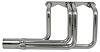 CR10036-SEC Roadster Header, Small Block Chevy, 36 in. Turnout Length [Silver Ceramic Coating] - image 1