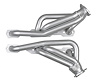 CS11DP-SEC Shorty Header Set, 1982-Up Chevy S-10/Blazer w/Small Block Chevy, Angle Plug, D-Port Flange [Silver Ceramic Coating] - image 1