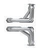 CV08-SEC Shorty Header Set, Jeep & Toyota Landcruiser w/Chevy 90-Deg V6 [Silver Ceramic Coating] - image 1