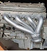 D1-SEC Shorty Header Set, Datsun Z-Car Chassis w/GM LS Engines [Silver Ceramic Coating] - image 1