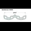 DD5-SEC Shorty Header Set, 1928-41 Cars/Trucks w/DeSoto 276-345 Hemi Engine [Silver Ceramic Coating] - image 2