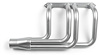DR200-SEC Classic-Style Outside Chassis Header Set, Big Block Chrysler Wedge Engines [Silver Ceramic Coating] - image 1