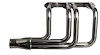 DR20036-SEC Classic-Style Outside Chassis Header Set, Big Block Chrysler Wedge Engines, 36 in. Turnout Length [Silver Ceramic] - image 1