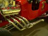 DR392-SEC Classic-Style Outside Chassis Header Set, Chrysler Imperial-Firepower 331-392ci Hemi Engines [Silver Ceramic Coating] - image 2
