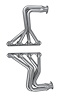 F302-SEC Full-Length Header Set, Small Block Ford 221-302ci [Silver Ceramic Coating] - image 1