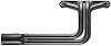 FBR10048-P Roadster Header, Small Block Ford, 48 in. Turnout Length [Raw/Unfinished] - image 1