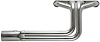 FBR10048-SEC Roadster Header, Small Block Ford, 48 in. Turnout Length [Silver Ceramic Coating] - image 1