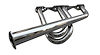 FER10048-SEC Sprint-Style Roadster Header, Small Block Ford 221-302/351W, 48 in. Turnout Length [Silver Ceramic Coating] - image 1