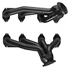 FF390CJ-BEC Shorty Header Set, 60-64 Ford/Mercury Full-Size Cars w/Ford 332-428 FE & Cobra Jet/GT Heads [Black Satin Ceramic] - image 1