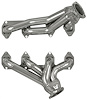 FF391CJ-SEC Shorty Header Set, 65-Later Ford/Mercury Full-Size Cars w/Ford 332-428 FE & Cobra Jet/GT Heads [Silver Ceramic] - image 1