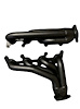 FF4.63V-BEC Shorty Header Set, Ford DOHC 3V Modular V8, D-Port [Black Satin Ceramic Coating] - image 1