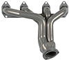 FF427CJ-SEC Shorty Header Set, 1953-Up Ford F-Series w/Ford 332-428 FE & Cobra Jet/GT (16-Bolt Flange) [Silver Ceramic Coating] - image 1