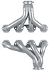 FF460-SEC Shorty Header Set, 1935-1940 Ford Cars/Trucks w/Big Block Ford 429-460ci [Silver Ceramic Coating] - image 1