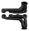 FF463CJ-BEC Shorty Header Set, 1967-1977 Ford Bronco w/BBF 429-460ci & Cobra Jet/GT (16-Bolt Flange) [Black Satin Ceramic] - image 1