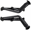 FH1-BEC Shorty Header Set, 1932-1934, 1949-1954 Ford/Mercury Cars w/Ford Flathead V8 [Black Satin Ceramic Coating] - image 1