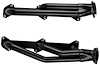FH2-BEC Shorty Header Set, 1935-1940 Cars/Trucks w/Ford Flathead V8, Stock Steering [Black Satin Ceramic Coating] - image 1