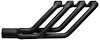 FR427-BEC Swept-Back Roadster Header, Ford T-Bucket w/Ford 332-428 FE, 26 in. Turnout Length [Black Satin Ceramic Coating] - image 1