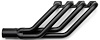 FR427CJ-BEC Swept-Back Roadster Header, T-Bucket w/332-428 FE & Cobra Jet/GT Heads, 26 in. Turnout [Black Satin Ceramic Coating]