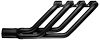 FR460-BEC Swept-Back Roadster Header, Ford T-Bucket w/Big Block Ford 429-460ci [Black Satin Ceramic Coating] - image 1