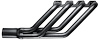 FR460-P Swept-Back Roadster Header, Ford T-Bucket w/Big Block Ford 429-460ci, 26 in. Turnout Length [Raw/Unfinished] - image 1