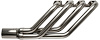 FR460CJ-SEC Swept-Back Roadster Header, Ford T-Bucket w/BBF 429-460ci & Cobra Jet/GT Heads, 26 in. Turnout [Silver Ceramic] - image 1