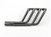 FRS10048-P Swept-Back Roadster Header, Small Block Ford 221-302/351W, 48 in. Turnout Length [Raw/Unfinished] - image 1
