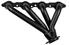 LS134-BEC Shorty Header Set, GM LS Engines [Black Satin Ceramic Coating] - image 1