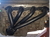 LS14-BEC Shorty Header Set, 1962-1967 Chevy II/Nova w/LS Engine, Stock Shock Towers [Black Satin Ceramic Coating] - image 1