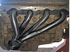 LS14-P Shorty Header Set, 1962-1967 Chevy II/Nova w/LS Engine, Stock Shock Towers [Raw/Unfinished] - image 1