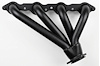 LS150-BEC Shorty Header Set, GM LS Engines [Black Satin Ceramic Coating] - image 1