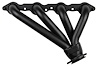 LS158-BEC Shorty Header Set, GM LS Engines [Black Satin Ceramic Coating] - image 1