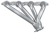 LS158-SEC Shorty Header Set, GM LS Engines [Silver Ceramic Coating]