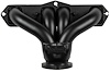 O455-BEC Shorty Header Set, Oldsmobile 350/455ci [Black Satin Ceramic Coating] - image 1