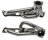 PF1RP-SEC Shorty Header Set, 1967-1969 Pontiac Firebird w/Pontiac 389-400ci & Aftermarket Heads (Round Port) [Silver Ceramic] - image 1